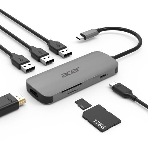 Acer 7-in-1 Type-C Dongle - View 1
