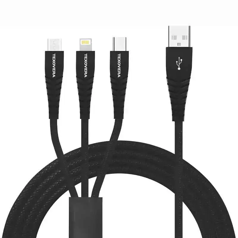TORRAS 3-in-1 Charging Cable (TSXC08A1N3BK1B) - View 1